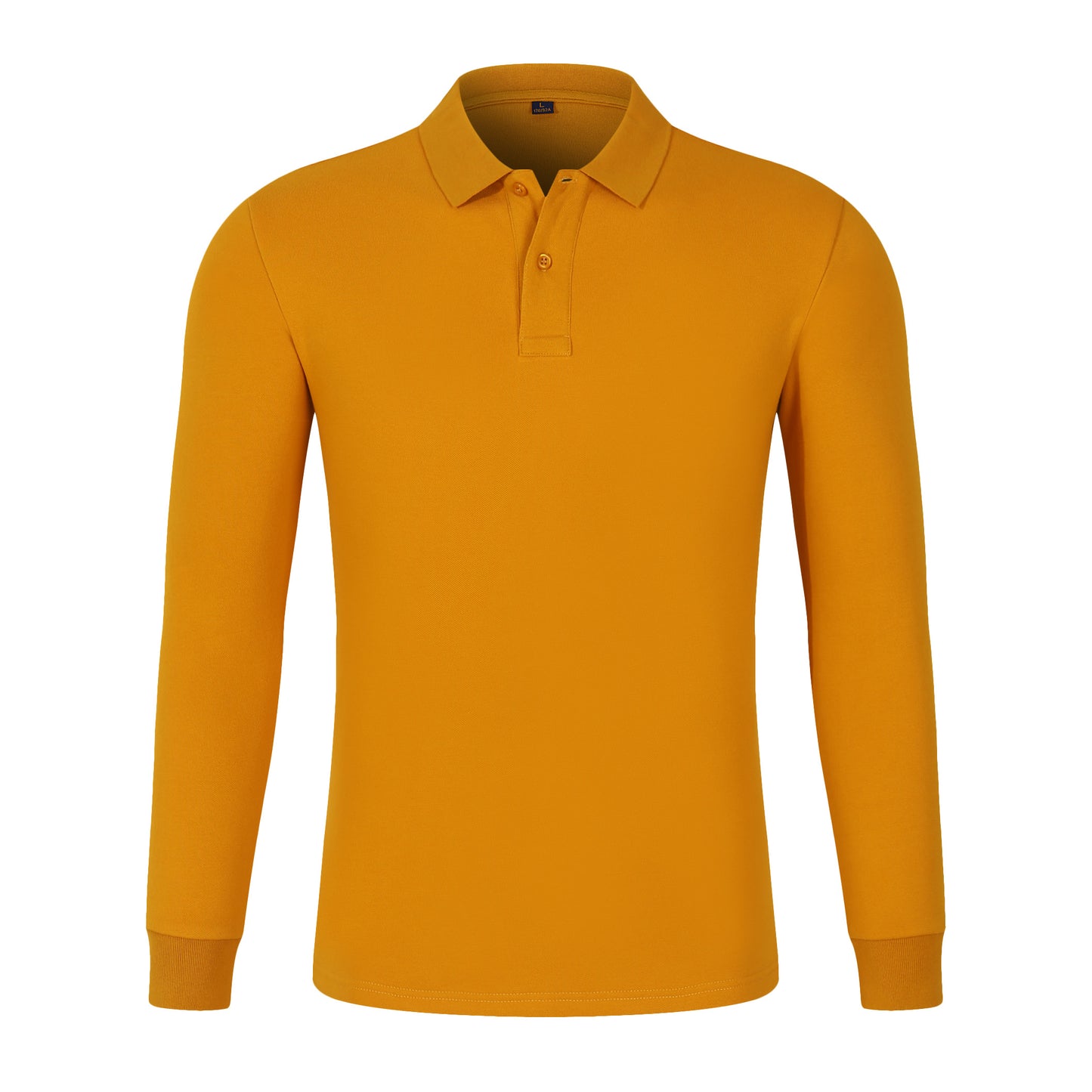 500GSM Ultra-Soft Fleece Polo Shirt | Full Cotton Crewneck, Thermal Lining & Color Options - 613#