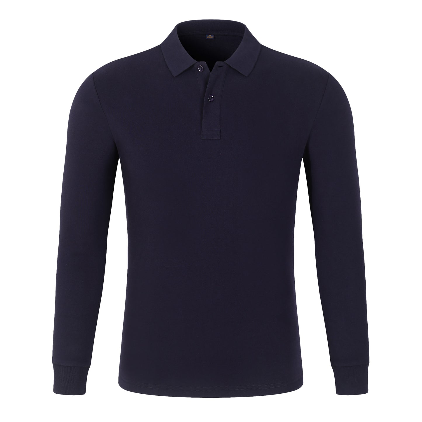 500GSM Ultra-Soft Fleece Polo Shirt | Full Cotton Crewneck, Thermal Lining & Color Options - 613#