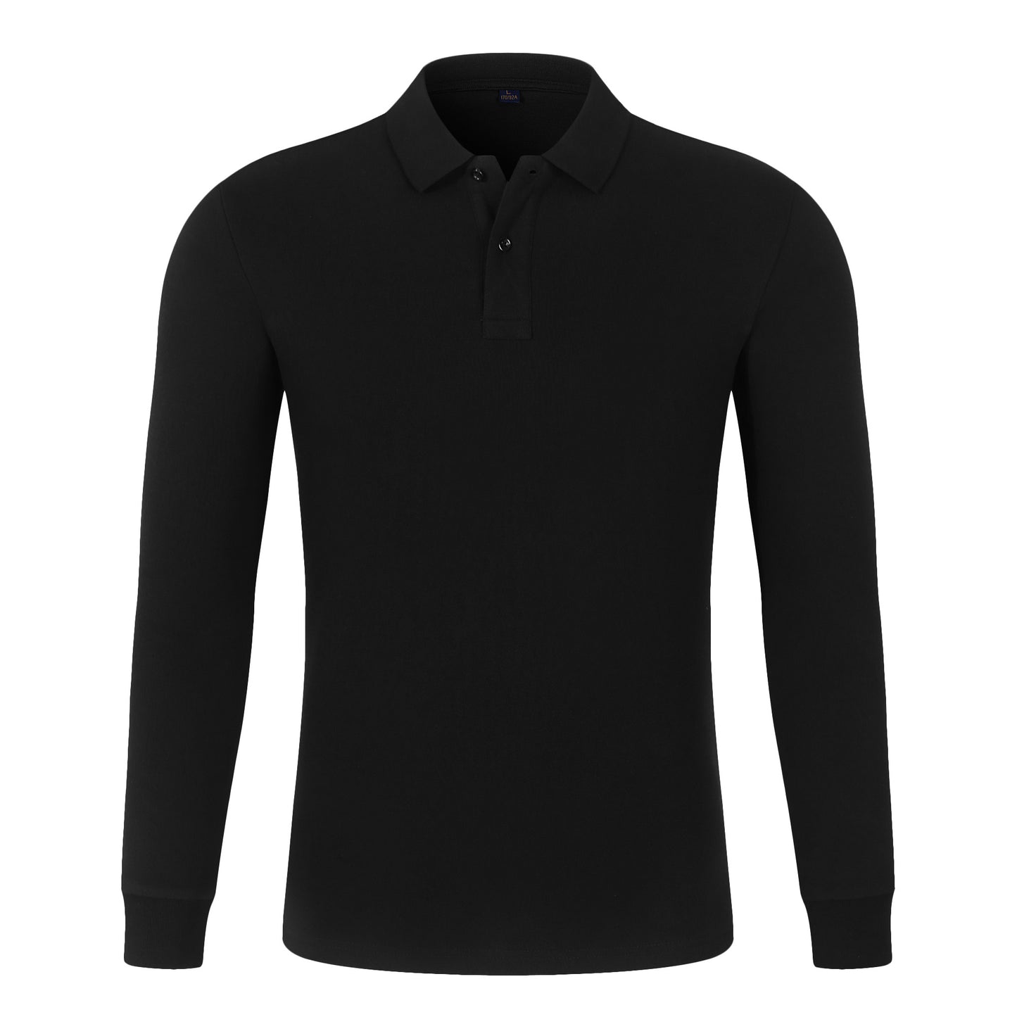 500GSM Ultra-Soft Fleece Polo Shirt | Full Cotton Crewneck, Thermal Lining & Color Options - 613#
