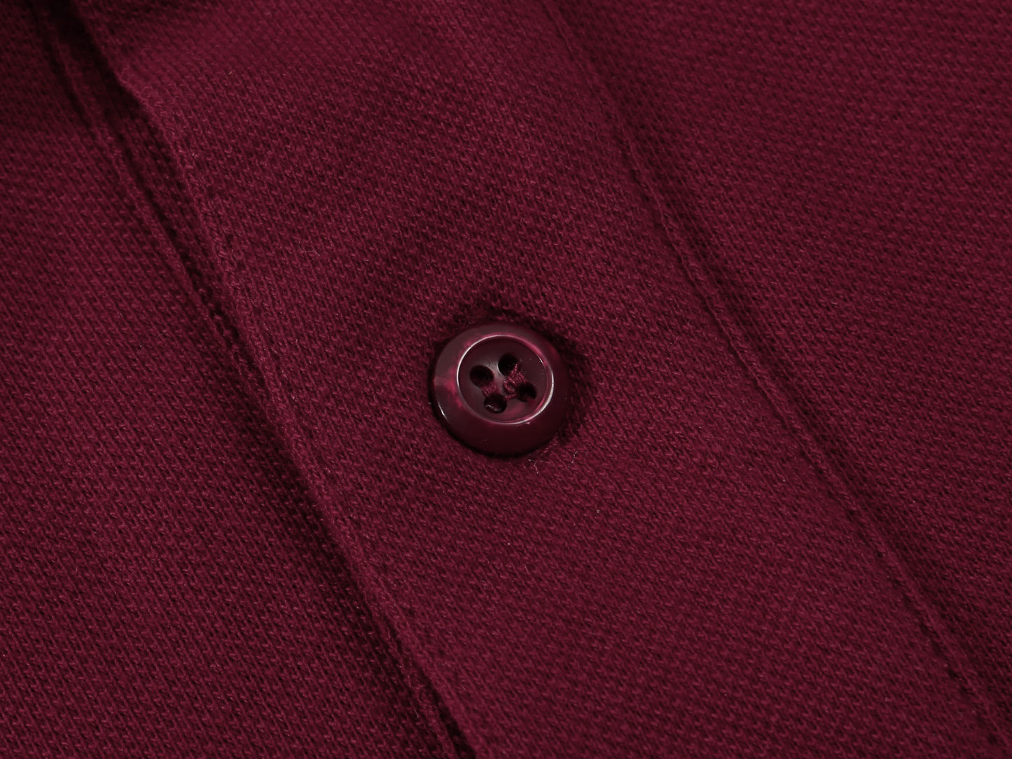 500GSM Ultra-Soft Fleece Polo Shirt | Full Cotton Crewneck, Thermal Lining & Color Options - 613#
