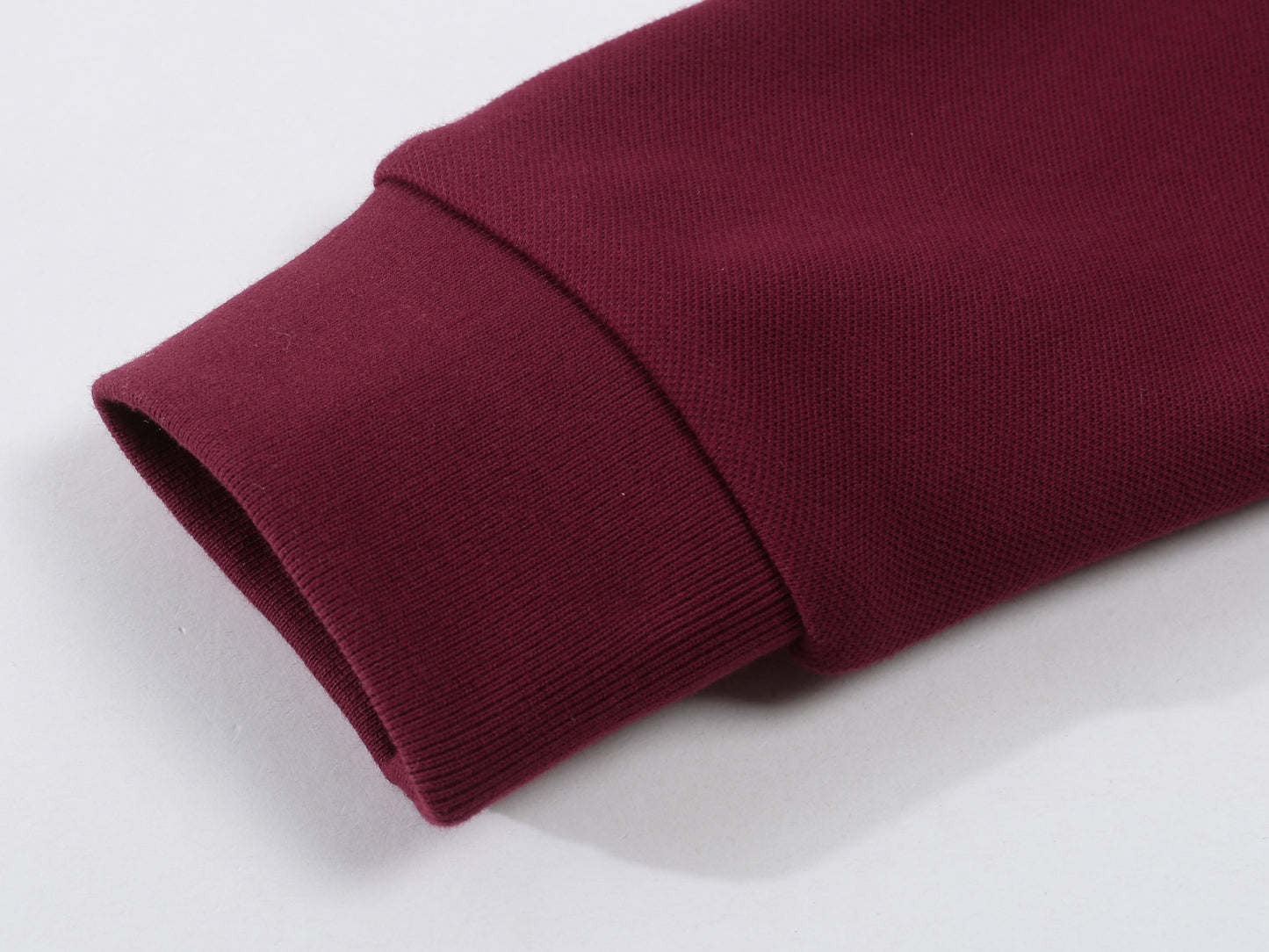 500GSM Ultra-Soft Fleece Polo Shirt | Full Cotton Crewneck, Thermal Lining & Color Options - 613#