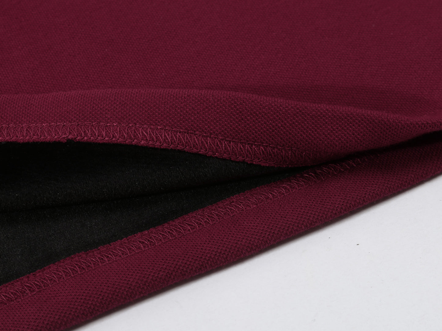 500GSM Ultra-Soft Fleece Polo Shirt | Full Cotton Crewneck, Thermal Lining & Color Options - 613#