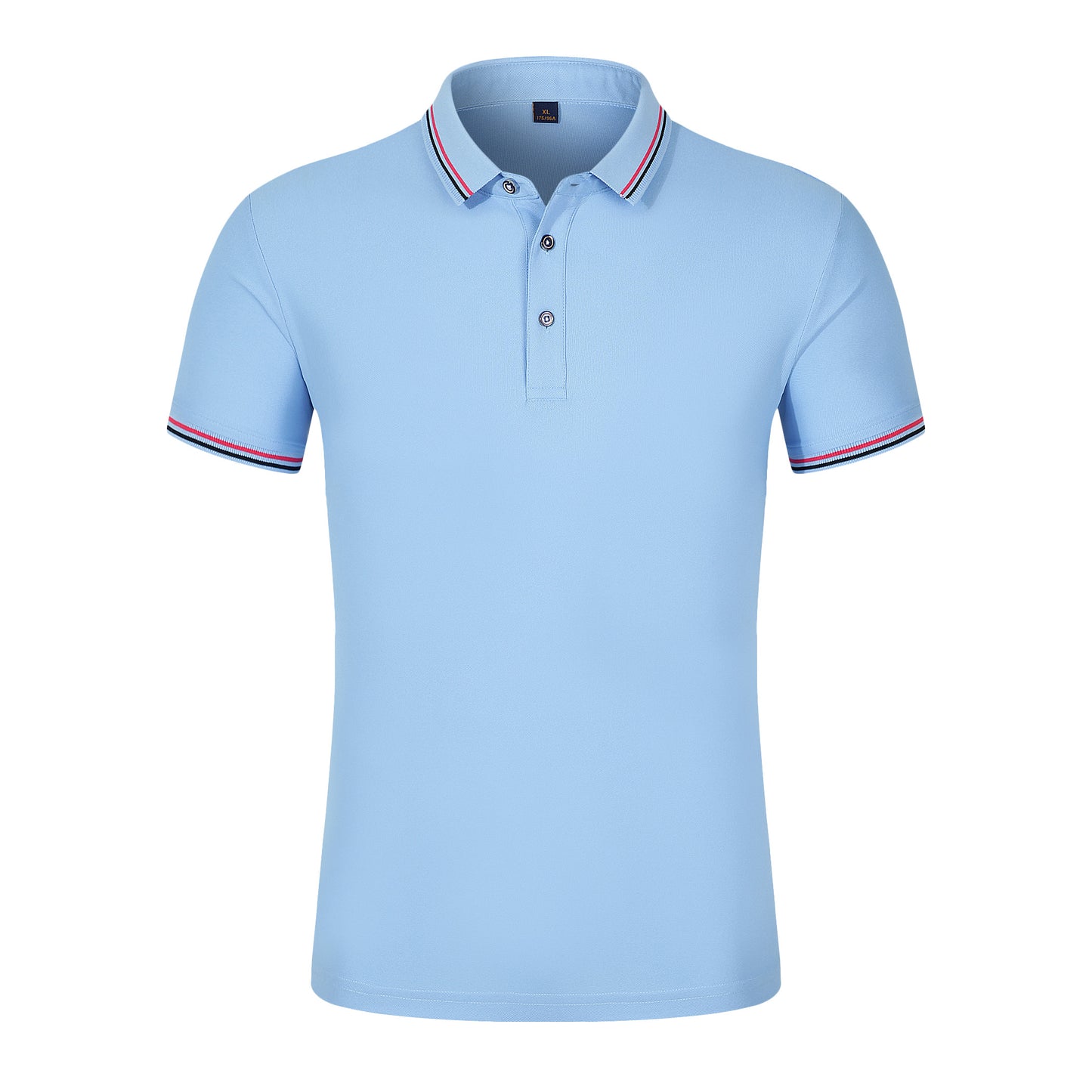 Premium Stripe-collar Polo Shirt | 9 Color Options, Quick-dry Polyester & 3D Tailored Fit - DGCY6028#