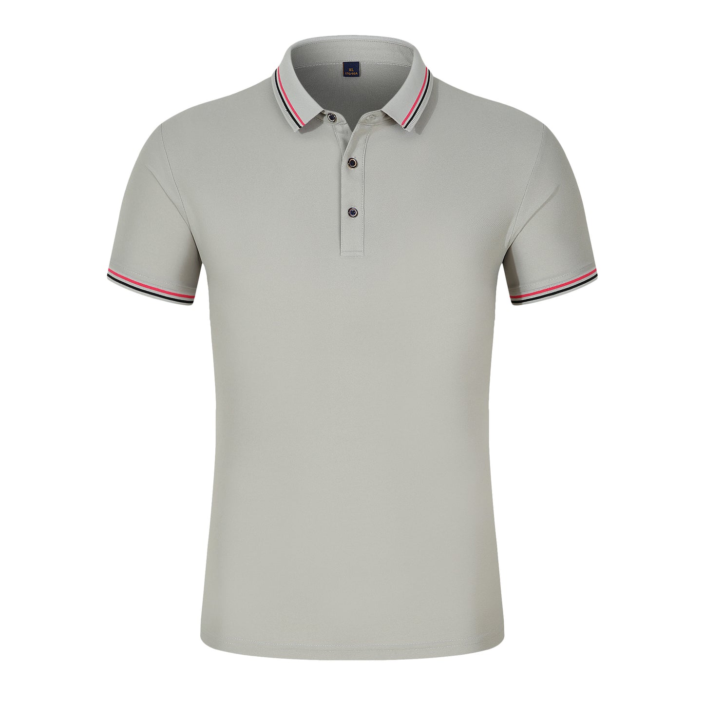 Premium Stripe-collar Polo Shirt | 9 Color Options, Quick-dry Polyester & 3D Tailored Fit - DGCY6028#