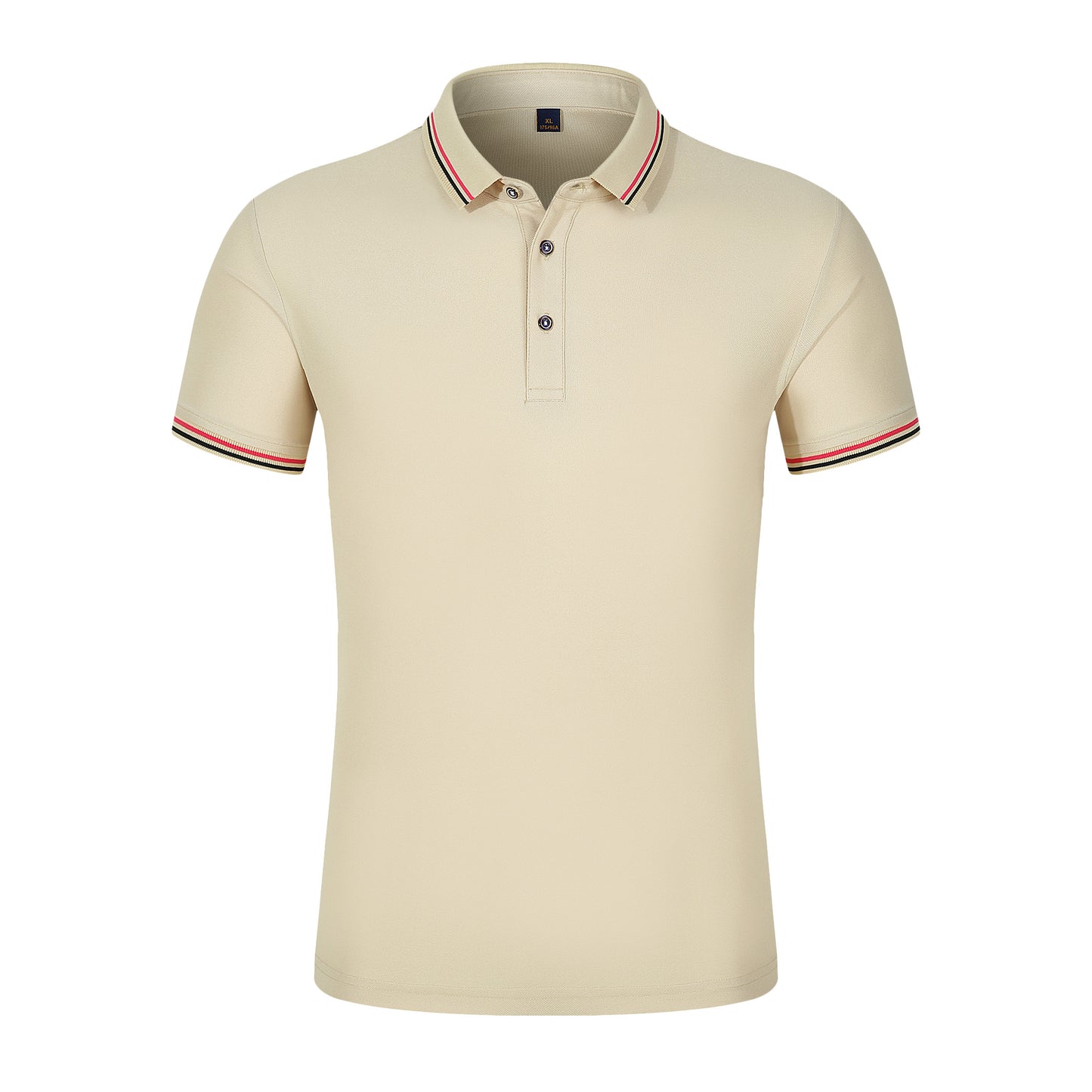 Premium Stripe-collar Polo Shirt | 9 Color Options, Quick-dry Polyester & 3D Tailored Fit - DGCY6028#