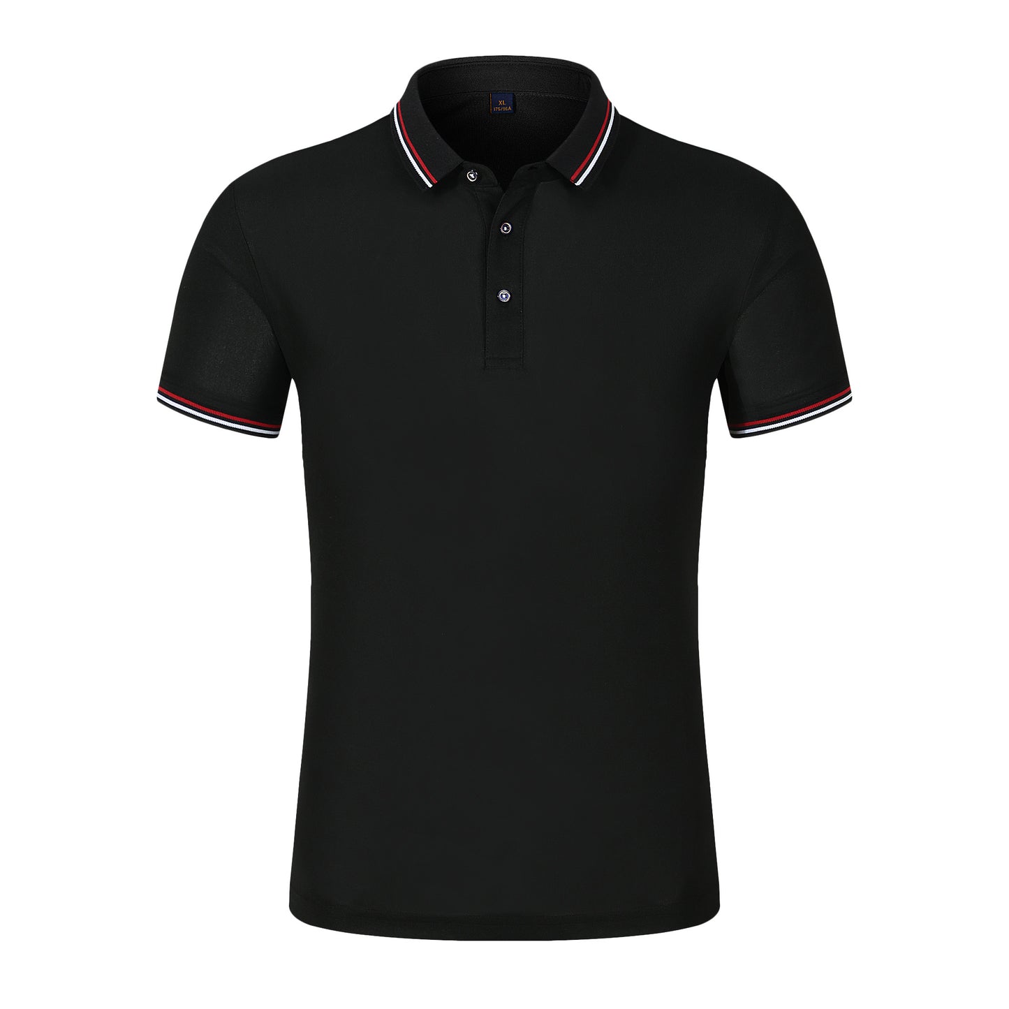 Premium Stripe-collar Polo Shirt | 9 Color Options, Quick-dry Polyester & 3D Tailored Fit - DGCY6028#