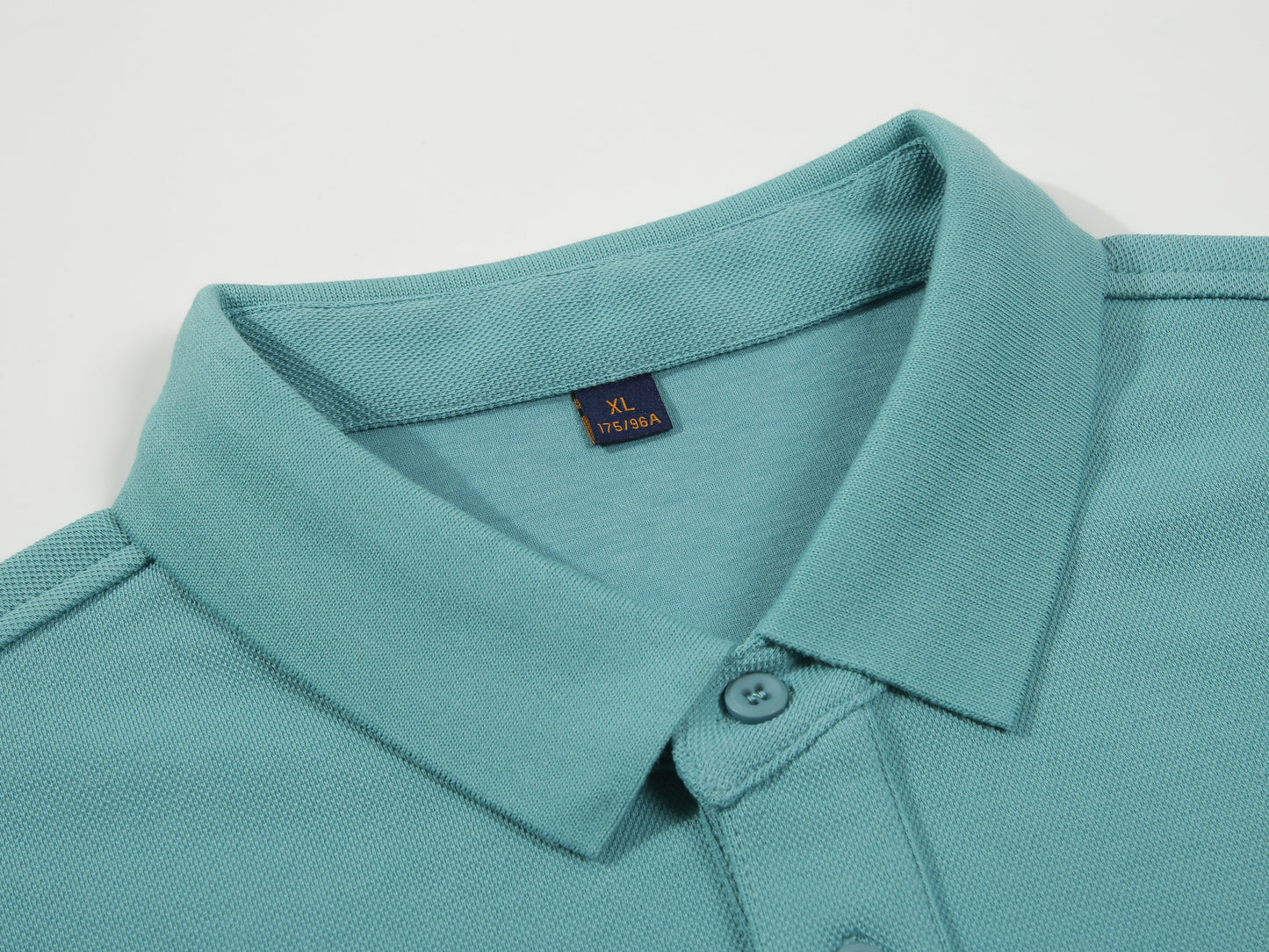 360GSM Pique Cotton Long Sleeve Polo | Unisex Thermal Lined Collared Shirt with 6 Colors - DGCY652#