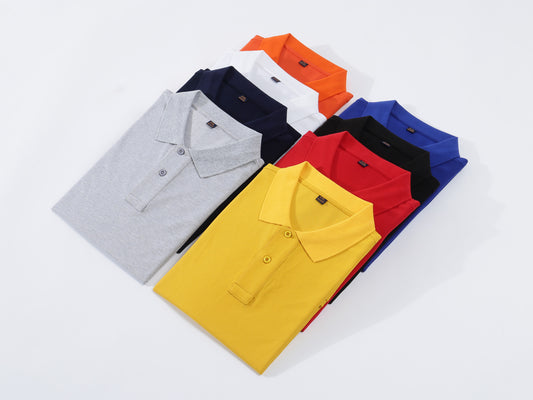 Men's Premium Polo Shirt  | Double Pique Breathable Fabric | Side Slit Design#DGCY6089