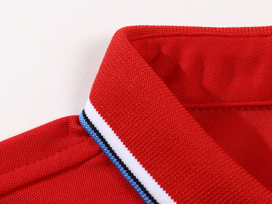 180GSM Ceramic Mulberry Silk Polo | Unisex Breathable Shirt with Enhanced Collar Design & 9 Colors - DGCY688#